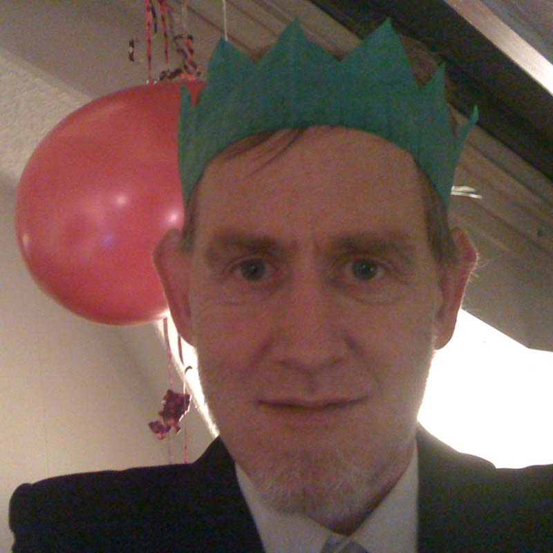 Self-portrait of Erik Thau-Knudsen on 2009-12-31